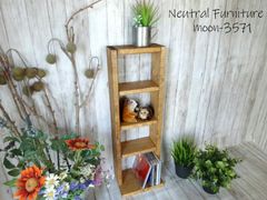 家具 ハンドメイド 木製ラック 天然松 6マス 収納棚 インテリア