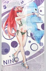 五等分の花嫁 中野二乃 特大マルチクロス きゃらっとくじ 五等分の花嫁 B賞 特大マルチクロス 中野二乃