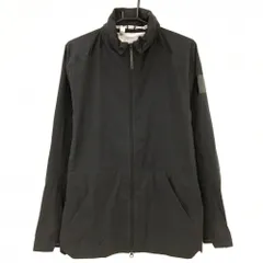 ★SALE価格★【超美品】アディダス ジャケットブルゾン 黒 袖プリント 袖口・フード縁プリント フード収納可 メンズ O ゴルフウェア adidas