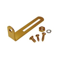 YJB PARTS LPピックガードブラケット インチサイズ ヴィンテージスタイル ゴールド