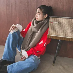 夢展望公式 [新品未使用] ボリュームマフラー [モカ] 他カラー別ページ有 bohmal 服飾小物・アクセサリ－・雑貨 スカーフ・ストール・マフラー・ネックウォーマー 531682-07