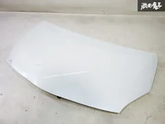 トヨタプリウス 純正ボンネットパールホワイト引き取り限定中古品