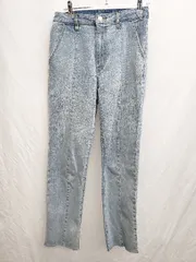 ◇ Θ Re:EDIT リエディ スリット　カットオフ ジーンズ デニム パンツ サイズM ブルー系 レディース P  【1409250027918】