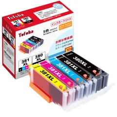 【在庫処分】5色マルチパック と併用可能 大容量タイプ Canon 純正 対応 インク 381 381 380 大容量 380 BCI-381 BCI-380 インク 互換インクカートリッジ 対応機種：PIXUS TS6130 用 TS6230 TS6330