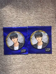 新テニスの王子様 ライダースジャケットの王子様  缶バッジ  真田弦一郎　2点