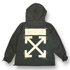 OFF-WHITE ナイロンジャケット OMEA187E19E15024 アノラック プルオーバーオフホワイト M 78647A2のサムネイル