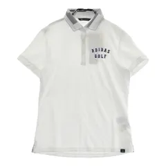 サイズ：L ADIDAS GOLF アディダスゴルフ  半袖ポロシャツ  ホワイト系 [241003000087] ゴルフウェア レディース ストスト