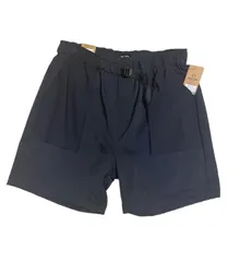 BRIXTON CROSSOVER JUPITER SERVICE ELASTIC　ストレッチ　 ブラック　黒　WB SHORT MED 7" 　INSEAM 18" OUTSEAM RELAXED FIT　ブリクストン　パンツ　ハーフパンツ　半ズボンのサムネイル