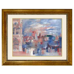 ☆値引き交渉可能☆ 市村司ベネチア油彩油絵絵画