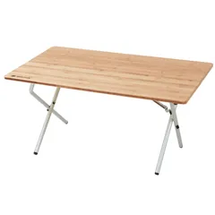 2026年最新】スノーピーク snowpeak ワンアクションテーブルロング竹の