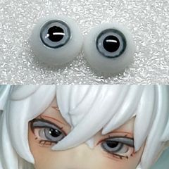 【すずりアイ】 6mm ドールアイ レジンアイ A3