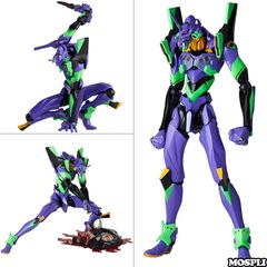 리볼텍 EVANGELION EVOLUTION EV-001 채색제 논스케일 가동 피규어 에반게리온 초호기 카이요도 미개봉 정규품