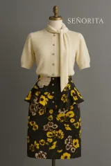 新品 / フラワー スカート / S M サイズ