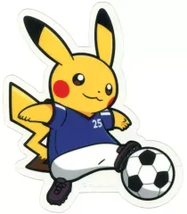 【中古】シール・ステッカー ピカチュウ(サッカー) ダイカットステッカー Pokemon SPORTS 「ポケットモンスター」 ポケモンセンター限定