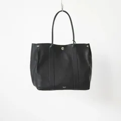 blancle (ブランクレ) | OILED SMOOTH LEATHER MAKE A MOTCH TOTE (black) | トートバッグ オイルドスムースレザー