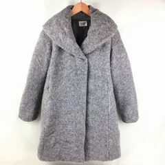 persodea　ペルソディア　ウール　ダウンコート　サイズ11AR 　グレー レディースL　管NO.じ57-6