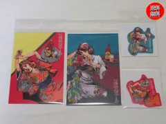 エビスビール 荒木飛呂彦 ジョジョ シール　ポストカード　クリアファイル エビスビール 荒木飛呂彦 ジョジョ クリアファイル ビーチ