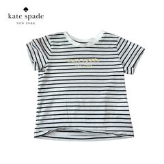 1466◯ kate spade ボーダートップス　カットソー　100