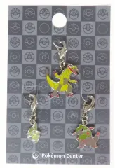 【中古】キーホルダー 610.キバゴ＆611.オノンド＆612.オノノクス 全国ずかんメタルチャーム(3個セット) 「ポケットモンスター」 ポケモンセンター限定