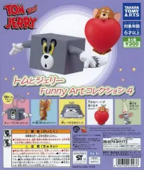 【中古】紙製品 ガチャ台紙 「トムとジェリー Funny Artコレクション4」