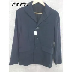 ◇ roshell ロシェル シングル 3B 長袖 テーラードジャケット サイズM ネイビー メンズ 【中古】 【1002801612887】のサムネイル