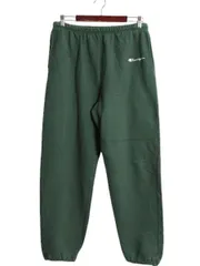 【お得なクーポン配布中!】 90s USA製 チャンピオン ポケット付き スウェット パンツ メンズ L / 90年代 オールド Champion 裏起毛 スクリプト ロゴ刺繍 トレーナー 緑