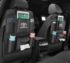 新品！2個セット トヨタ Toyota  シートバックポケット 多機能仕上げバッグ 大容量 防水 防汚 カー用品便利グッズ  後部座席収納  車用収納ポケット 4色選択 全車種対応 Alphard  Vellfire プリウスα クラウン  カローラ  プラド