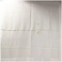 ルイヴィトン シルク スカーフ モノグラム ベージュ 中古 Bランク