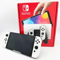 Switch本体有機EL JCホワイト　極美品 Nintendo Switch 有機ELモデル Joy-Con(L)/(R) ホワイト 新品未