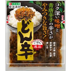 東海漬物 どん辛 90g×5袋  【漬物 ご飯のお供】