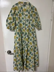 ユニクロ ポール＆ジョー コラボ フラワー ONE PIECE S