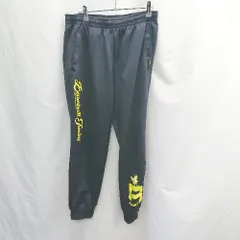 ◇ Θ ZETT ゼット 英文字デザイン スウェットパンツ サイズL ネイビー系 メンズ E  【1505290052078】