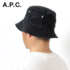 24AWモデル アーペーセー A.P.C. メンズ THAIS バケットハット【LZZ BLACK】 M24125 COEZQ LZZ/【2024-25AW】goods