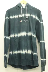 【中古】 CHAMPION メンズパーカー XL REVERSE WEAVE タイダイパーカー/CHAMPION/XL/白 ホワイト/紺 ネイビー