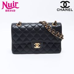 CHANEL シャネル ショルダーバッグ 24番台 23cm キャビアスキン マトラッセ ダブルフラップ 2016-2017
