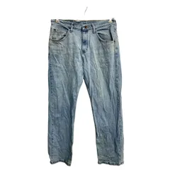Wrangler デニムパンツ W32 ラングラー ライトブルー 古着卸 アメリカ仕入 2502-872