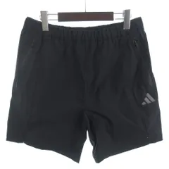 アディダス adidas タグ付き プレミアム アクティブ レギュラーフィット ストレッチ ウーブンショーツ JM2092 黒 ブラック XL