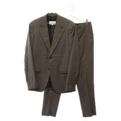 Maison Margiela14 (メゾンマルジェラ) SARTORIAL セットアップスーツ シングルジャケット スラックスパンツ ブラウン S30FT0065 S44153のサムネイル