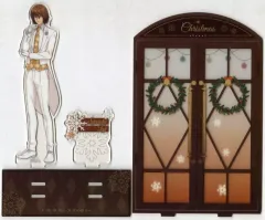 【中古】アクリルスタンド・アクリルパネル 不二周助 アクリルスタンド 「新テニスの王子様 クリスマステーマカフェ」 中国限定