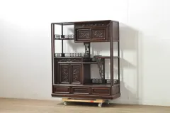 2025年最新】紫檀 飾り棚の人気アイテム - メルカリ