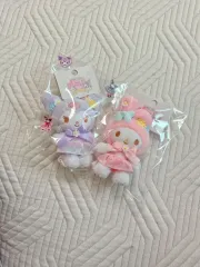 サンリオ マイメロディ/クロミ キーホルダー 人形 セット