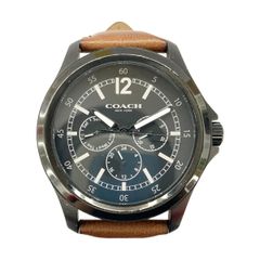 COACH コーチ クォーツ腕時計 アナログ レザー CP167 中古 動作品 