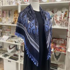 トルコの伝統工芸・人気の「オヤスカーフ」商品番号⑦　カジュアル、フォーマルどちらでもご使用いただけるおしゃれアイテム