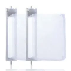 HAOTUNR ES-LP2 ES-LP1 糸屑フィルター ES-GV8D フィルター シャープ対応 ES-TX840 糸くずフィルター ES-TX8E 洗濯機糸くずフィルター ES-PX8E 洗濯機用 ES-GE60R ES-GE6D 互換品 2本入り