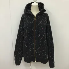 X-girl エックスガール パーカー 長袖 0593307 長袖パーカー ジップアップパーカー 総柄