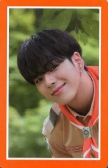 【中古】コレクションカード(男性) TREASURE/ユン・ジェヒョク/枠オレンジ/フォトブック「TREASURE 2021 SUMMER CAMP」封入ミニフォトカード