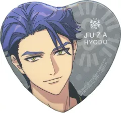 【中古】バッジ・ピンズ(キャラクター) 兵頭十座 ハート型缶バッジ 「一番カフェ A3!(エースリー) ～『MANKAIカンパニー』にカンパイ!～」 ドリンク注文特典