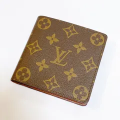 美品❣ヴィトン モノグラム ポルトフォイユ マルコ 二つ折り 財布 M61665 ルイヴィトン 二つ折り財布 ポルトフォイユ・マルコ モノグラム