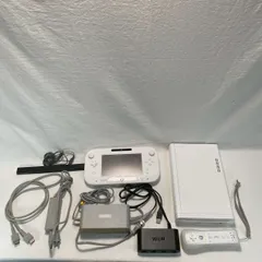 【動作品】Nintendo/Wii/U/本体一式/白/付属品あり/箱説明書なし/No.3579