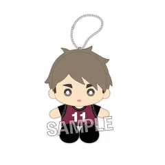 【中古】キーホルダー 宮治(ビブスver.) 座ぬい 「ハイキュー!!」